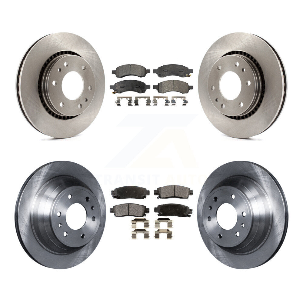 Transit Auto K8T-100827 Disc Brake Kit for 2006-2009 GMC Envoy, Isuzu Ascender, Buick Rainier & more - Front and Rear product image
