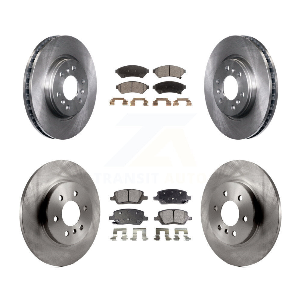 Transit Auto K8T-100828 Disc Brake Kit for 2006-2009 Buick Terraza, Chevrolet Uplander, Pontiac Montana & more - Front and Rear product image