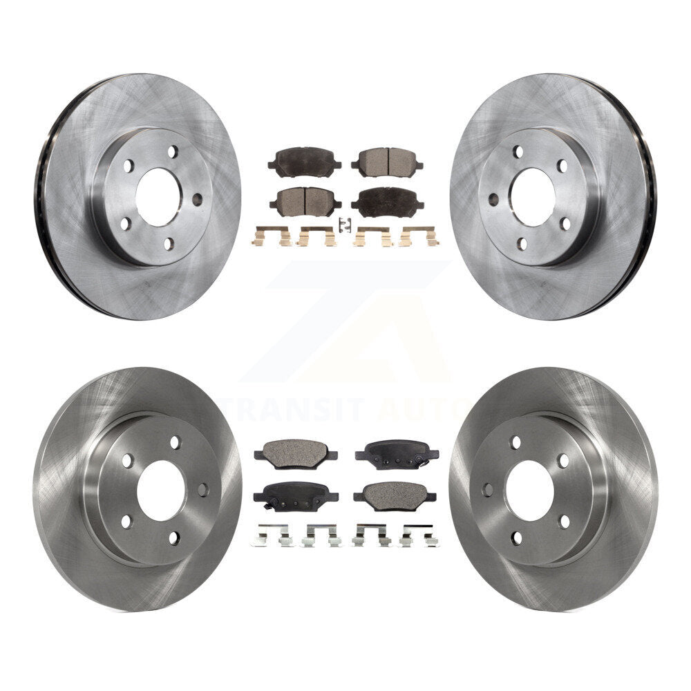 Transit Auto K8T-100837 Disc Brake Kit for 2009-2010 Pontiac G5 - Front and Rear product image