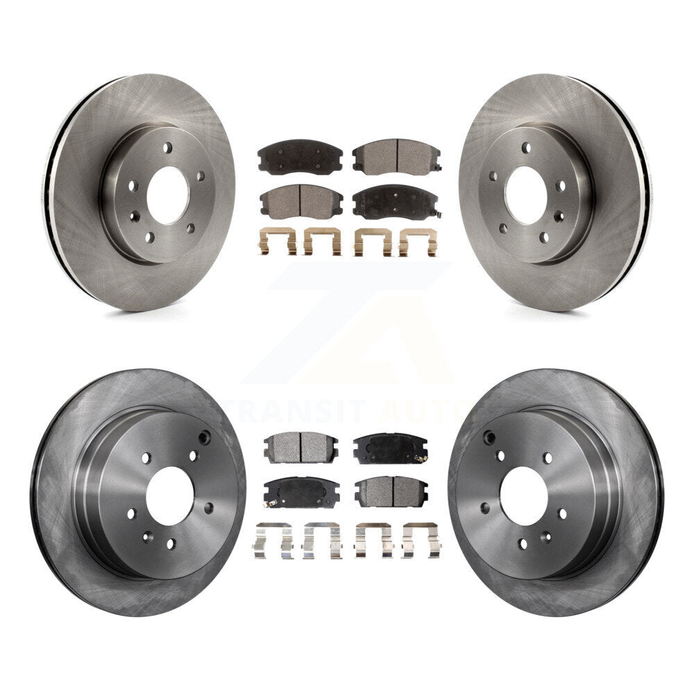 Transit Auto K8T-100838 Disc Brake Kit for 2007-2015 Chevrolet Captiva Sport, Saturn Vue, Chevrolet Equinox & more - Front and Rear product image