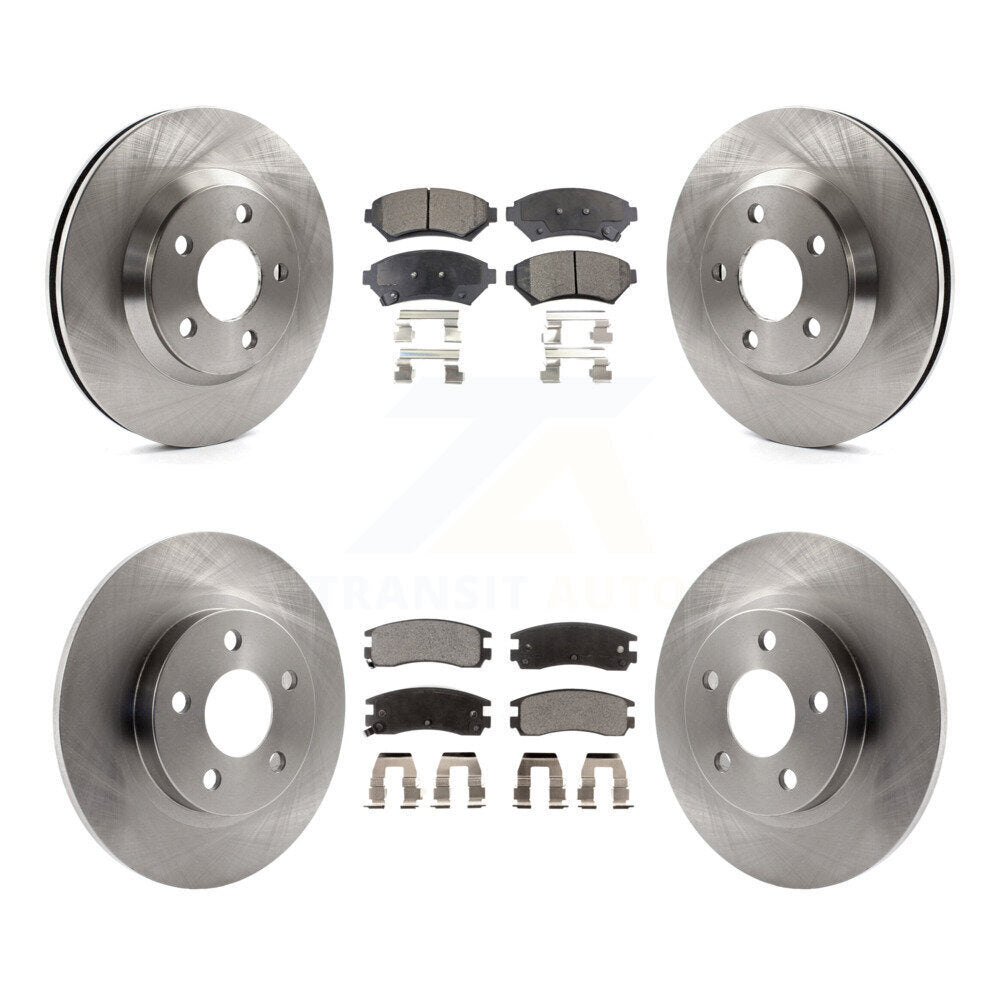 Transit Auto K8T-100839 Disc Brake Kit for 2005 Buick Park Avenue, Cadillac DeVille - Front and Rear product image
