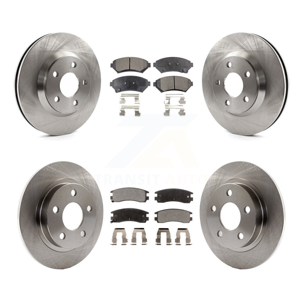 Transit Auto K8T-100840 Disc Brake Kit for 2005 Buick LeSabre, Buick Park Avenue, Pontiac Bonneville - Front and Rear product image