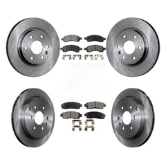 Transit Auto K8T-100841 Disc Brake Kit for 2007-2017 GMC Acadia Limited, Chevrolet Traverse, Buick Enclave & more - Front and Rear product image