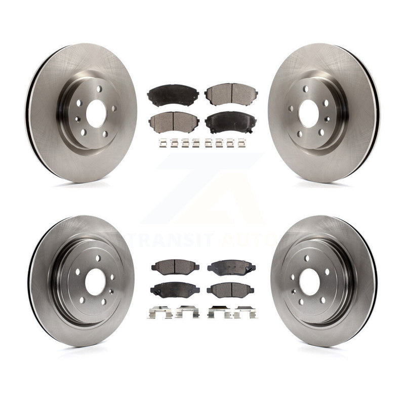 Transit Auto K8T-100847 Disc Brake Kit for 2008-2014 Cadillac CTS - Front and Rear product image