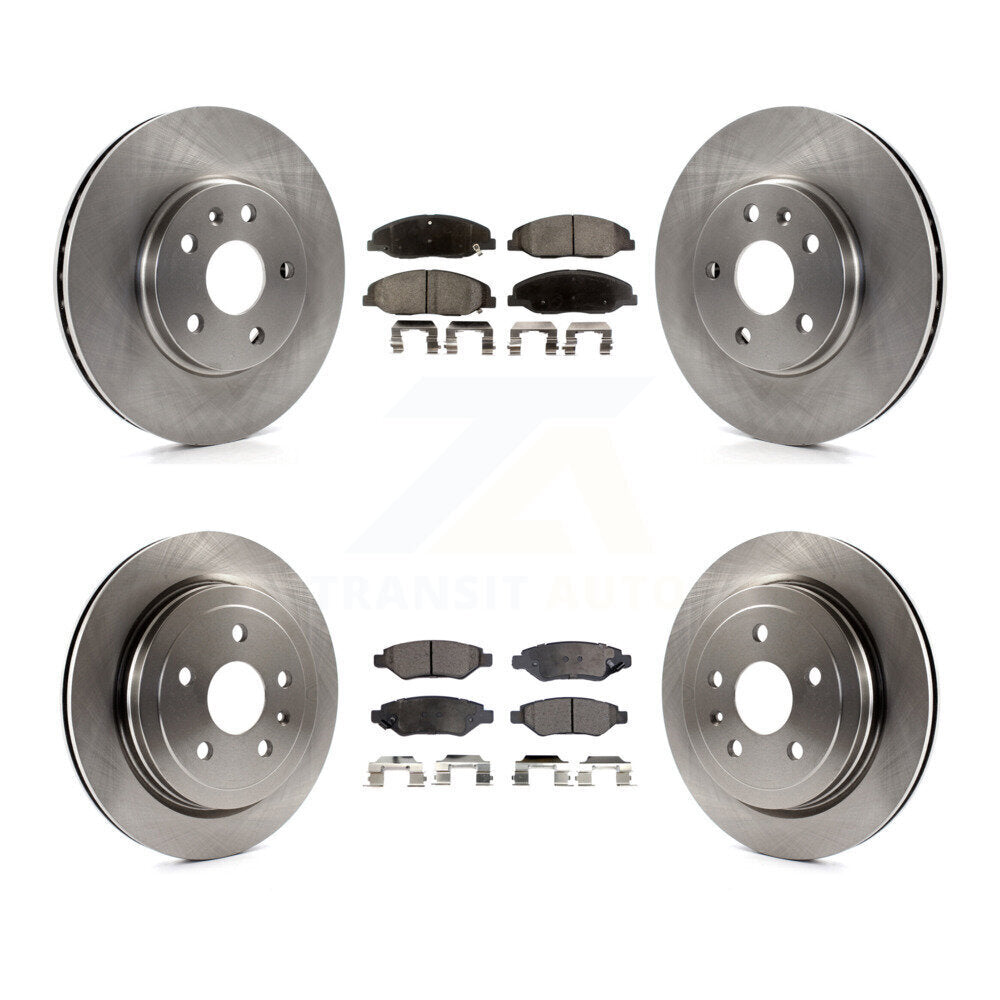 Transit Auto K8T-100856 Disc Brake Kit for 2008-2014 Cadillac CTS - Front and Rear product image