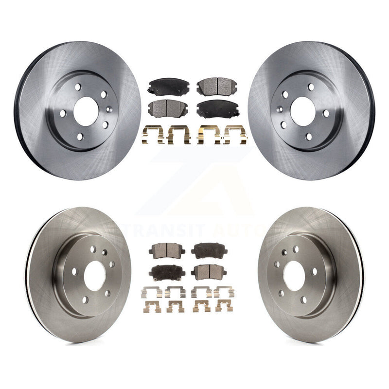 Transit Auto K8T-100863 Disc Brake Kit for 2010-2020 Chevrolet Malibu Limited, Chevrolet Impala, Chevrolet Malibu & more - Front and Rear product image
