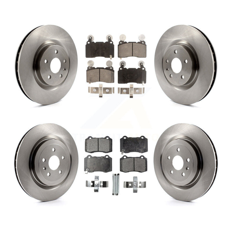 Transit Auto K8T-100866 Disc Brake Kit for 2010-2015 Chevrolet Camaro - Front and Rear product image