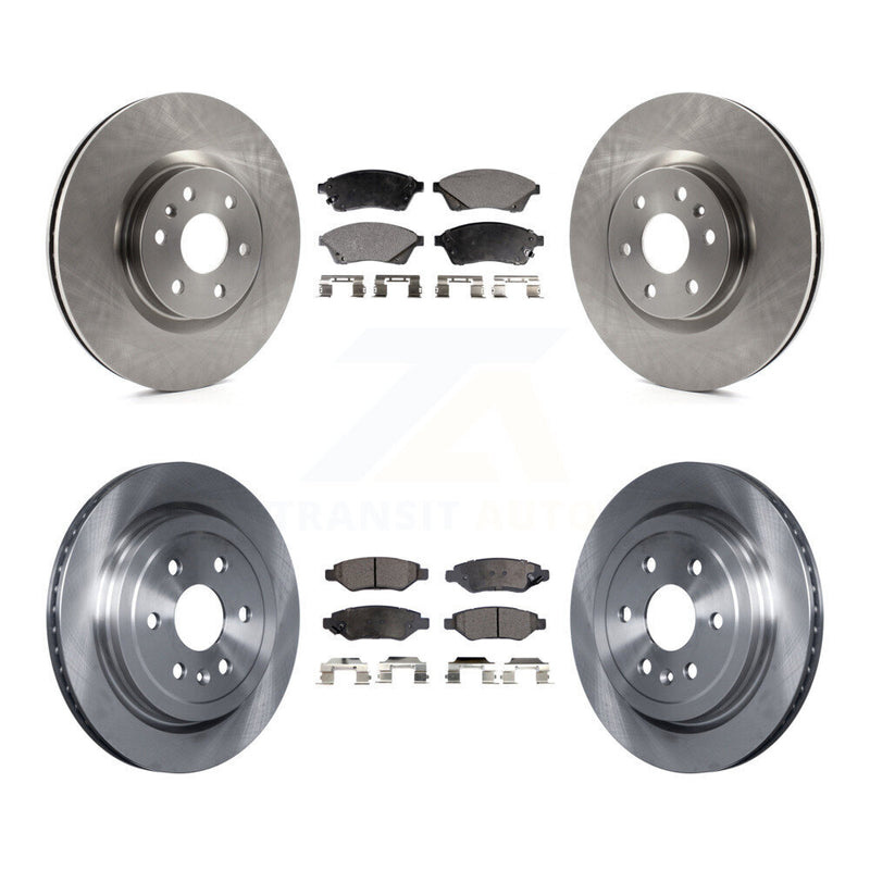 Transit Auto K8T-100867 Disc Brake Kit for 2010-2016 Saab 9-4X, Cadillac SRX - Front and Rear product image