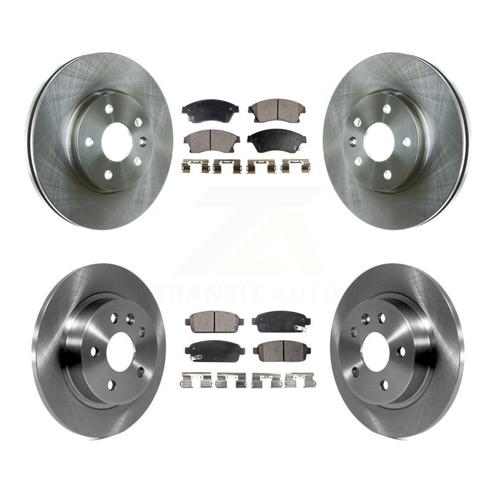 Transit Auto K8T-100868 Disc Brake Kit for 2011-2017 Chevrolet Cruze Limited, Chevrolet Sonic, Chevrolet Cruze - Front and Rear product image