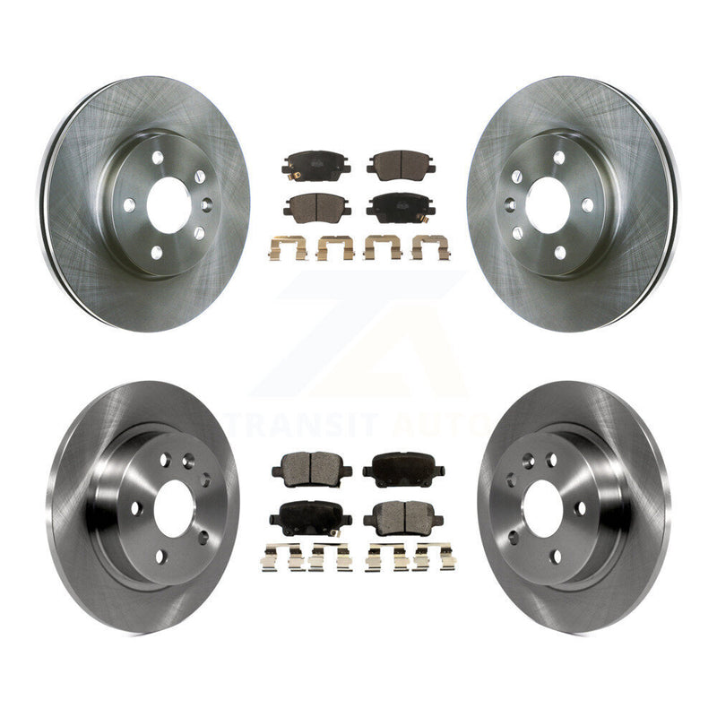 Transit Auto K8T-100870 Disc Brake Kit for 2016 Chevrolet Cruze - Front and Rear product image