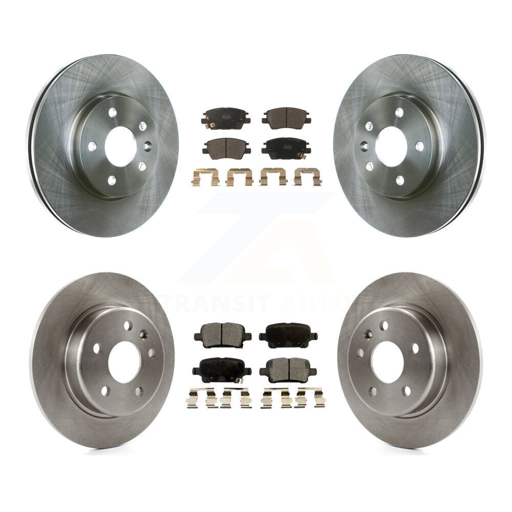 Transit Auto K8T-100871 Disc Brake Kit for 2016-2023 Chevrolet Bolt EUV, Chevrolet Bolt EV, Chevrolet Cruze & more - Front and Rear product image