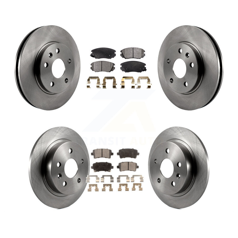 Transit Auto K8T-100872 Disc Brake Kit for 2013-2016 Chevrolet Malibu Limited, Chevrolet Malibu - Front and Rear product image