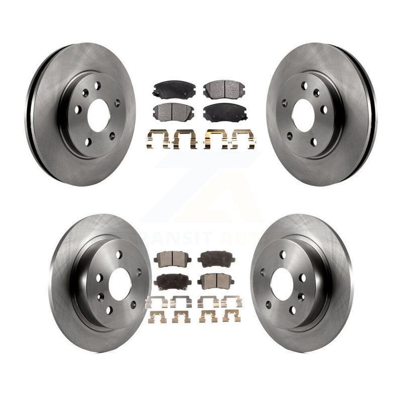 Transit Auto K8T-100872 Disc Brake Kit for 2013-2016 Chevrolet Malibu Limited, Chevrolet Malibu - Front and Rear product image
