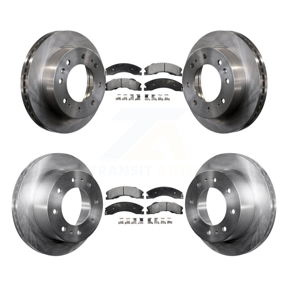 Transit Auto K8T-100875 Disc Brake Kit for 2011-2019 Chevrolet Suburban 3500 HD, Chevrolet Silverado 2500 HD, Chevrolet Silverado 3500 HD & more - Front and Rear product image