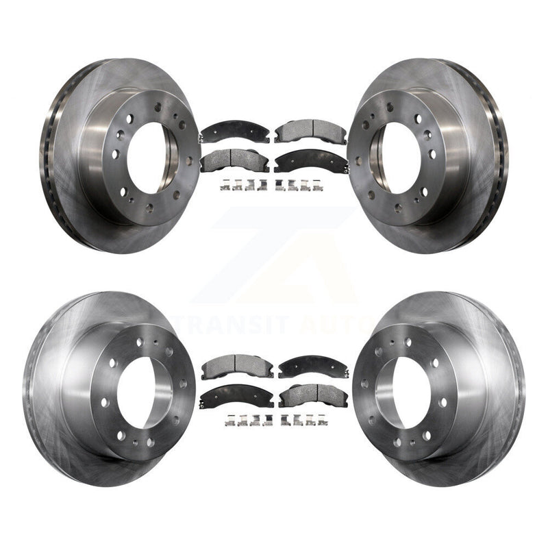 Transit Auto K8T-100875 Disc Brake Kit for 2011-2019 Chevrolet Suburban 3500 HD, Chevrolet Silverado 2500 HD, Chevrolet Silverado 3500 HD & more - Front and Rear product image