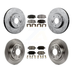 Transit Auto K8T-100878 Disc Brake Kit for 2016-2020 Chevrolet Equinox, GMC Terrain, Buick LaCrosse & more - Front and Rear product image