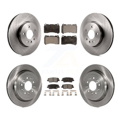 Transit Auto K8T-100881 Disc Brake Kit for 2013-2015 Cadillac ATS - Front and Rear product image