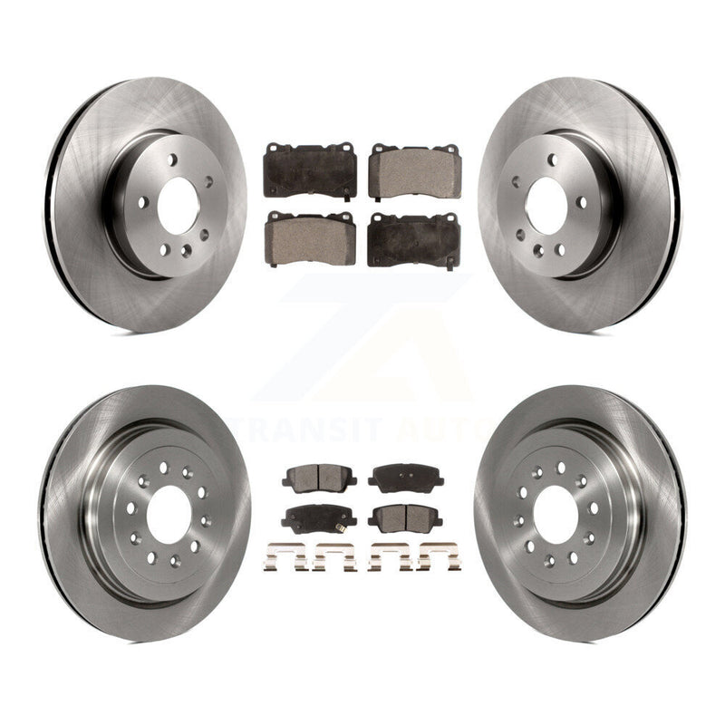 Transit Auto K8T-100881 Disc Brake Kit for 2013-2015 Cadillac ATS - Front and Rear product image