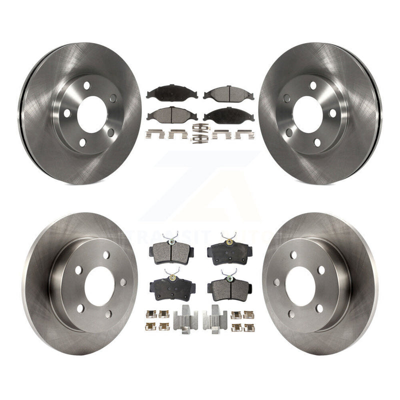 Transit Auto K8T-100885 Disc Brake Kit for 1999-2004 Ford Mustang - Front and Rear product image