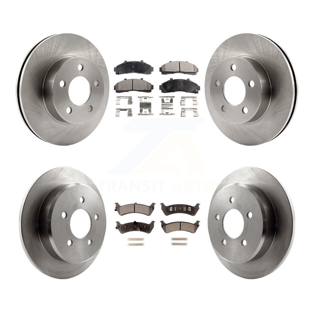 Transit Auto K8T-100889 Disc Brake Kit for 1995-2002 Ford Explorer, Ford Ranger, Mercury Mountaineer - Front and Rear product image
