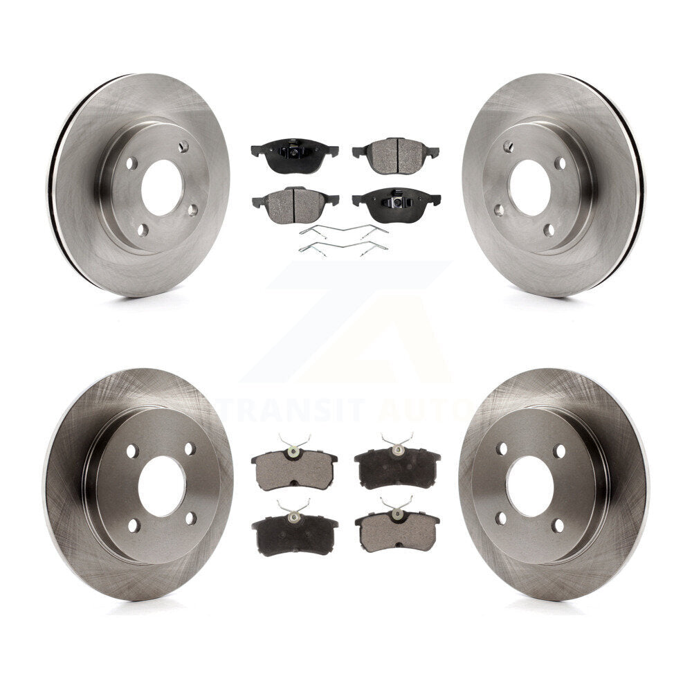 Transit Auto K8T-100902 Disc Brake Kit for 2004 Ford Focus - Front and Rear product image