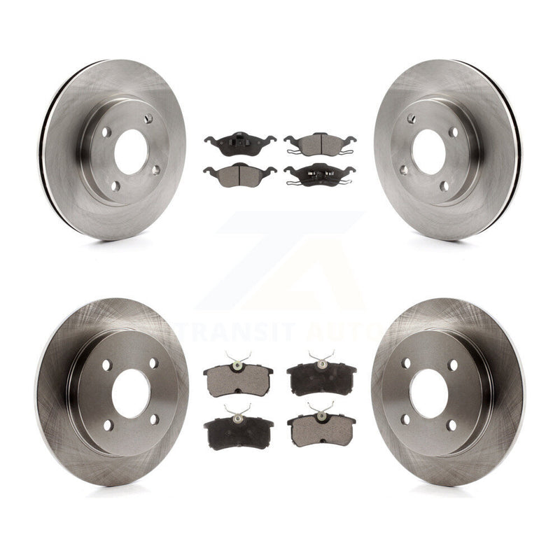 Transit Auto K8T-100903 Disc Brake Kit for 2000-2004 Ford Focus - Front and Rear product image