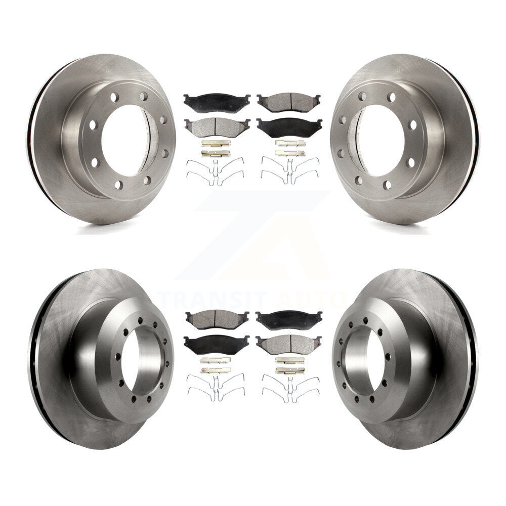 Transit Auto K8T-100904 Disc Brake Kit for 1999-2001 Ford F-450 Super Duty, Ford F-550 Super Duty - Front and Rear product image