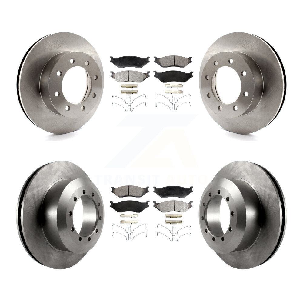 Transit Auto K8T-100906 Disc Brake Kit for 1999-2003 Ford E-550 Super Duty, Ford E-550 Econoline Super Duty, Ford F-450 Super Duty & more - Front and Rear product image