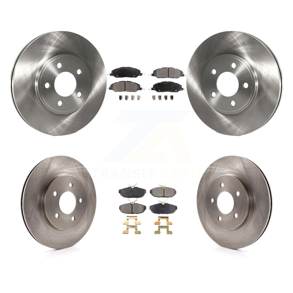 Transit Auto K8T-100916 Disc Brake Kit for 2009 Ford Mustang - Front and Rear product image