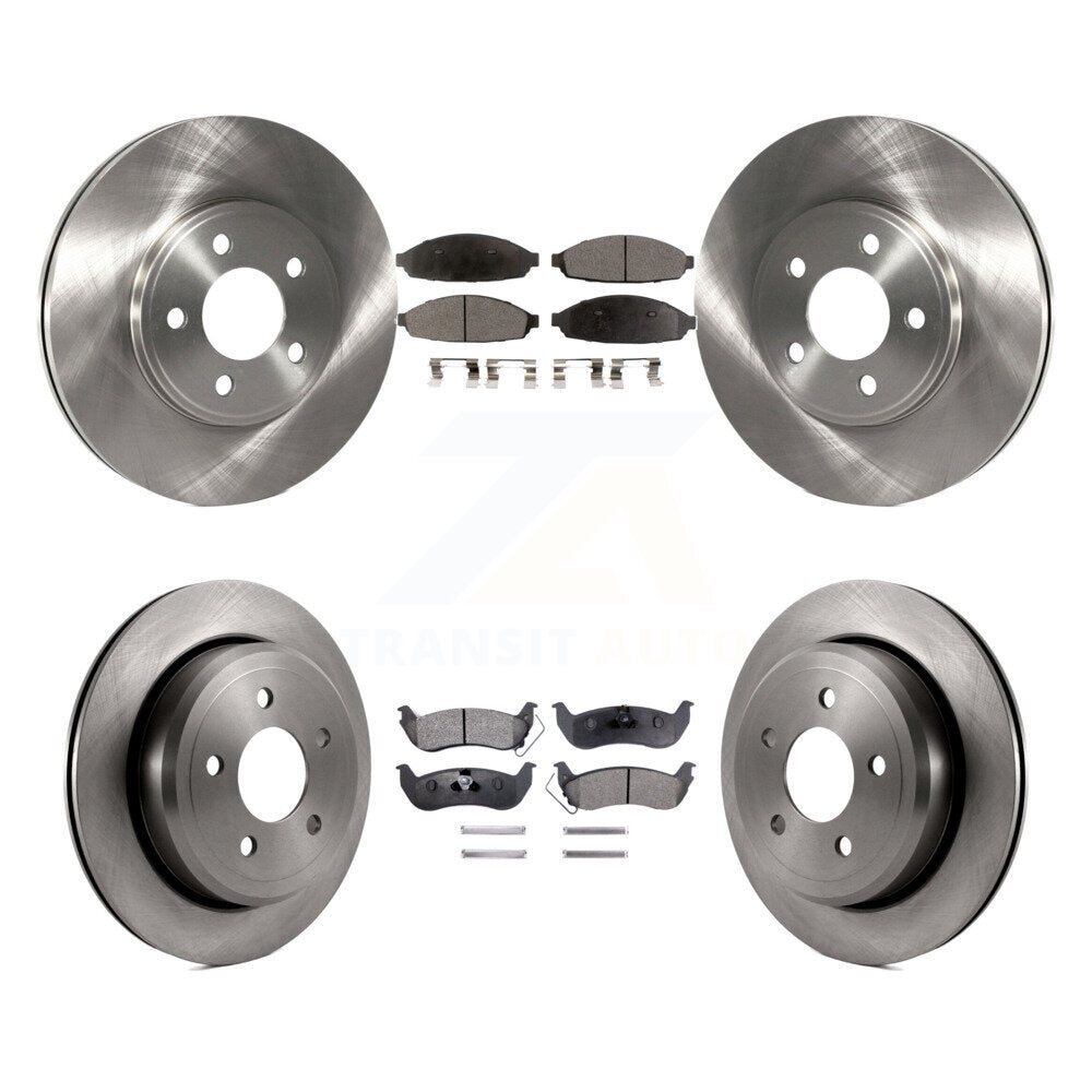 Transit Auto K8T-100920 Disc Brake Kit for 2003-2011 Ford Crown Victoria, Mercury Grand Marquis, Mercury Marauder - Front and Rear product image