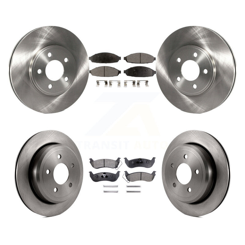 Transit Auto K8T-100920 Disc Brake Kit for 2003-2011 Ford Crown Victoria, Mercury Grand Marquis, Mercury Marauder - Front and Rear product image