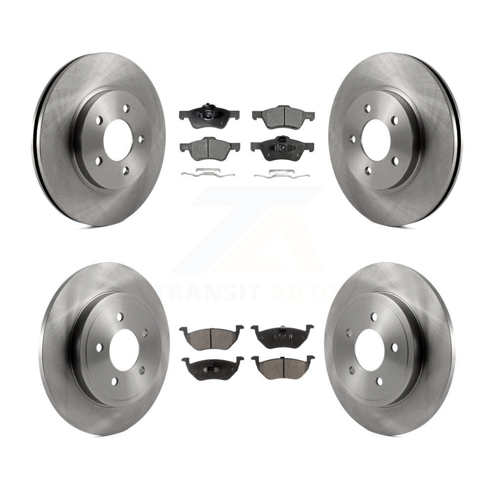 Transit Auto K8T-100924 Disc Brake Kit for 2005-2011 Ford Escape, Mazda Tribute, Mercury Mariner - Front and Rear product image