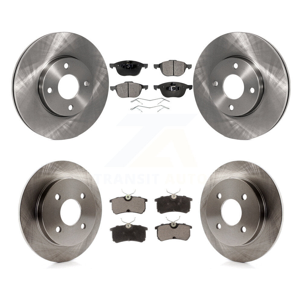 Transit Auto K8T-100937 Disc Brake Kit for 2005-2007 Ford Focus - Front and Rear product image