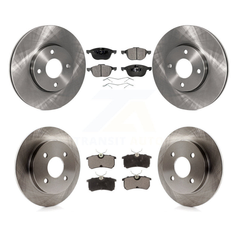 Transit Auto K8T-100937 Disc Brake Kit for 2005-2007 Ford Focus - Front and Rear product image