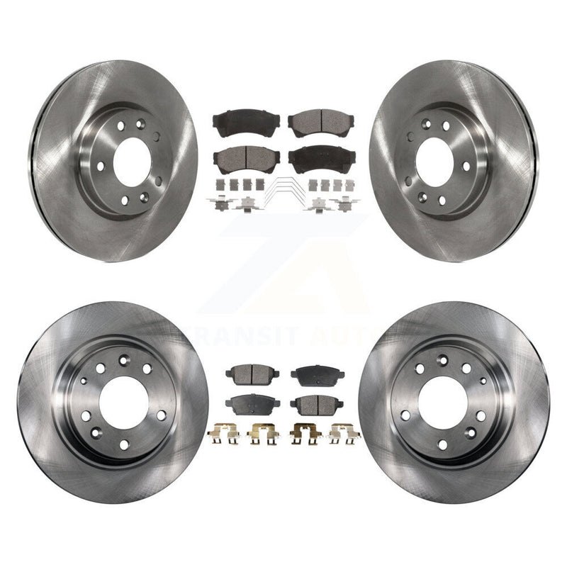 Transit Auto K8T-100945 Disc Brake Kit for 2006-2013 Mazda 6, Lincoln MKZ, Ford Fusion & more - Front and Rear product image