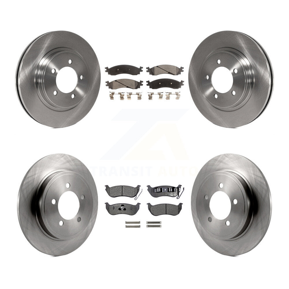 Transit Auto K8T-100946 Disc Brake Kit for 2006-2010 Ford Explorer Sport Trac, Ford Explorer, Mercury Mountaineer - Front and Rear product image