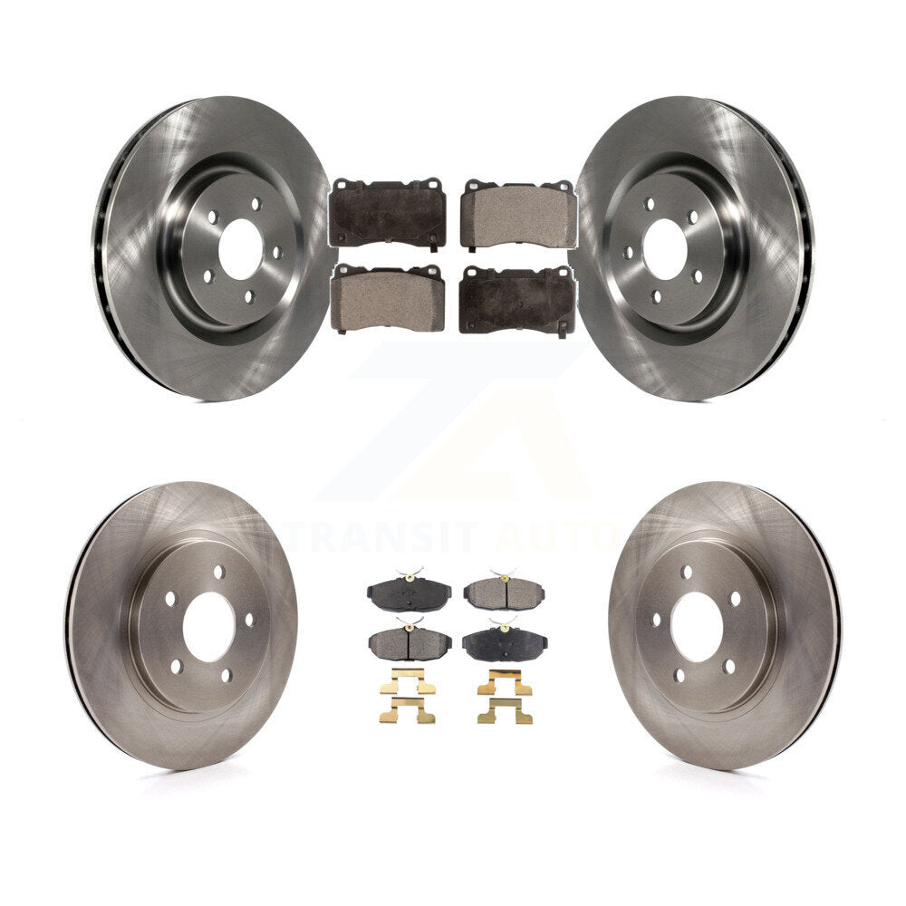 Transit Auto K8T-100947 Disc Brake Kit for 2007-2011 Ford Mustang - Front and Rear product image