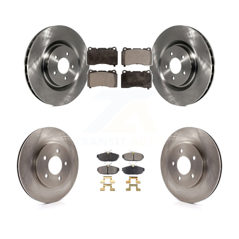 Transit Auto K8T-100947 Disc Brake Kit for 2007-2011 Ford Mustang - Front and Rear product image