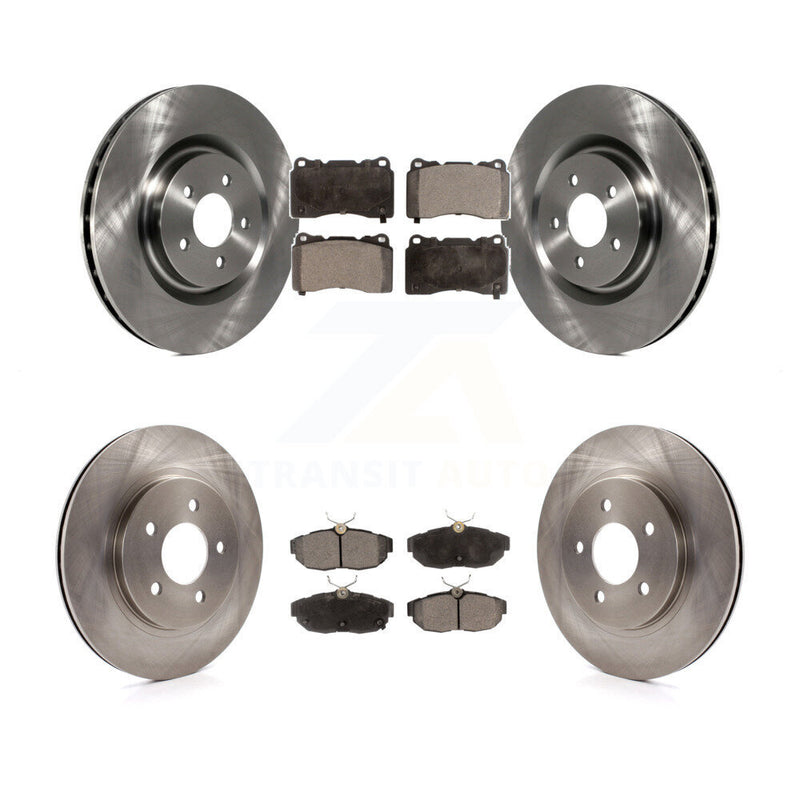 Transit Auto K8T-100948 Disc Brake Kit for 2011-2013 Ford Mustang - Front and Rear product image