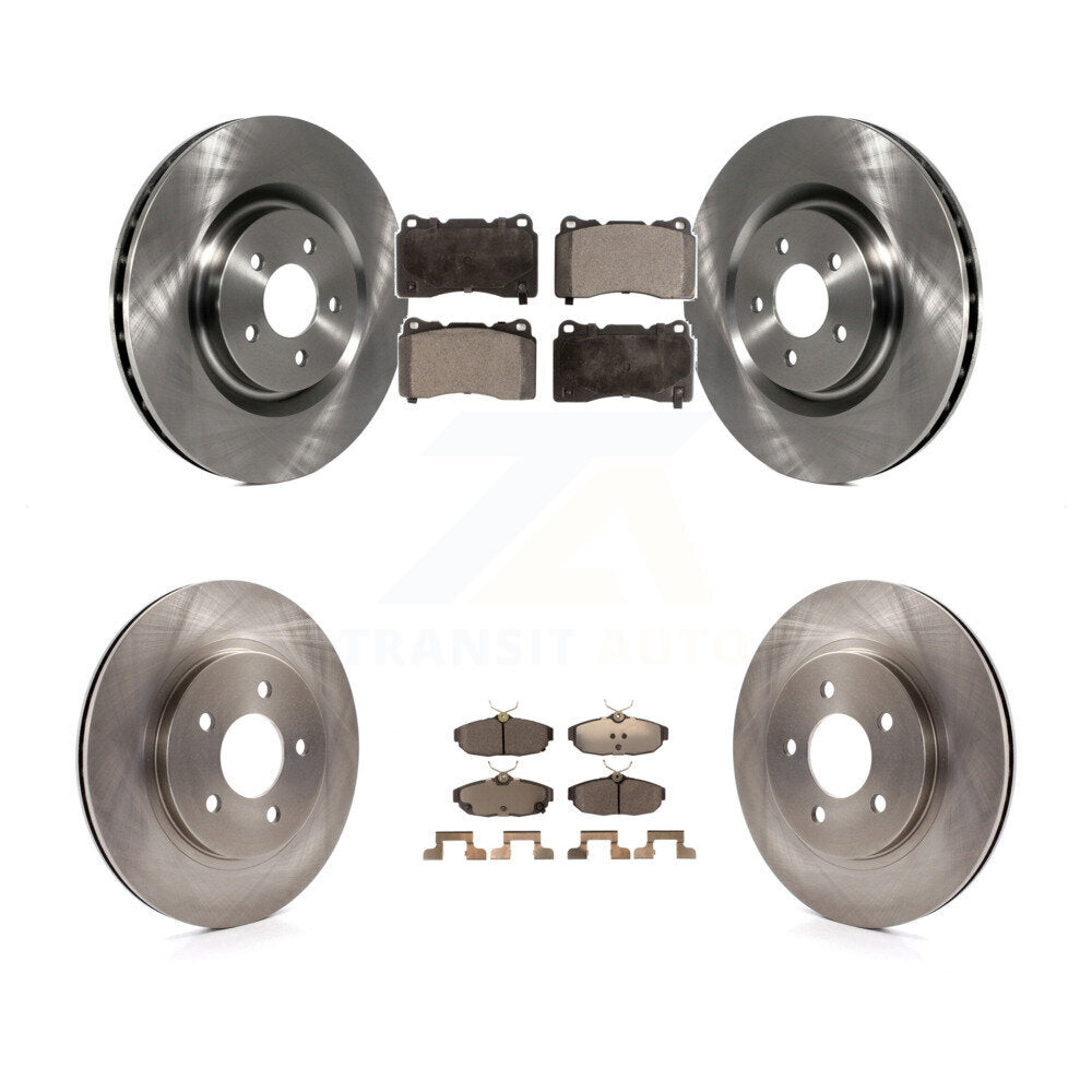 Transit Auto K8T-100949 Disc Brake Kit for 2012 Ford Mustang - Front and Rear product image