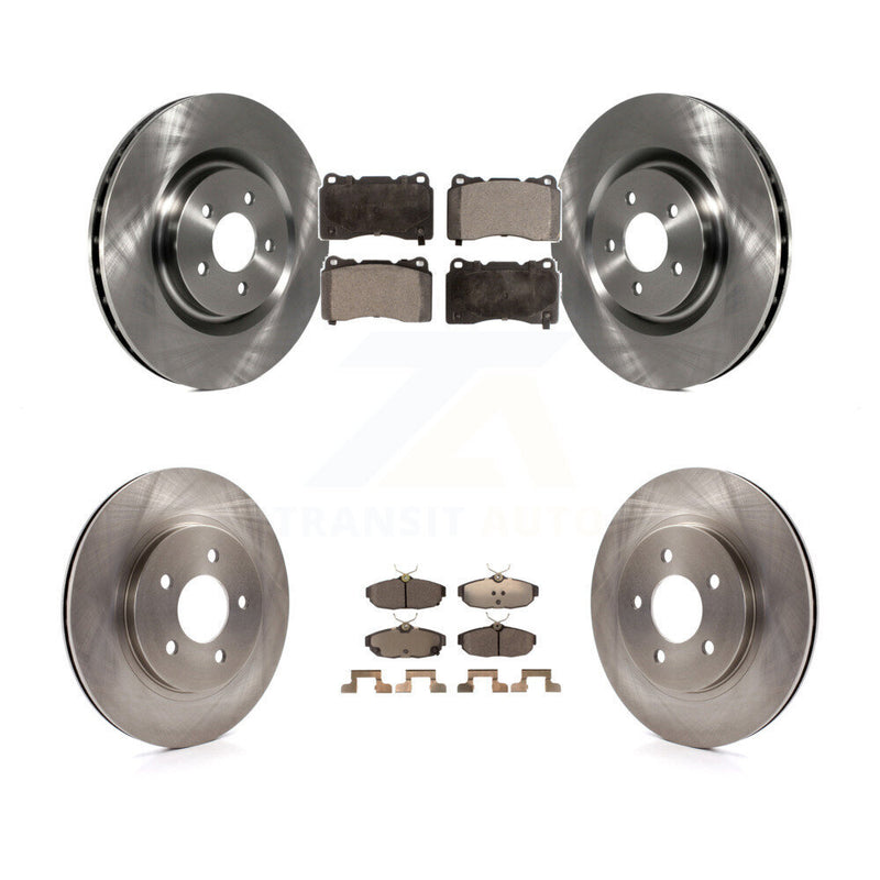 Transit Auto K8T-100949 Disc Brake Kit for 2012 Ford Mustang - Front and Rear product image