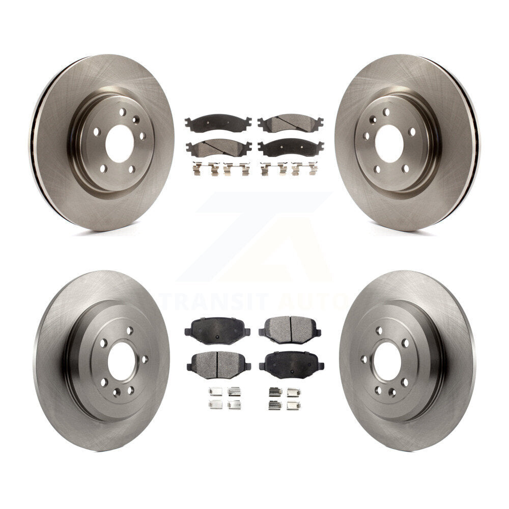 Transit Auto K8T-100961 Disc Brake Kit for 2010-2012 Ford Taurus - Front and Rear product image