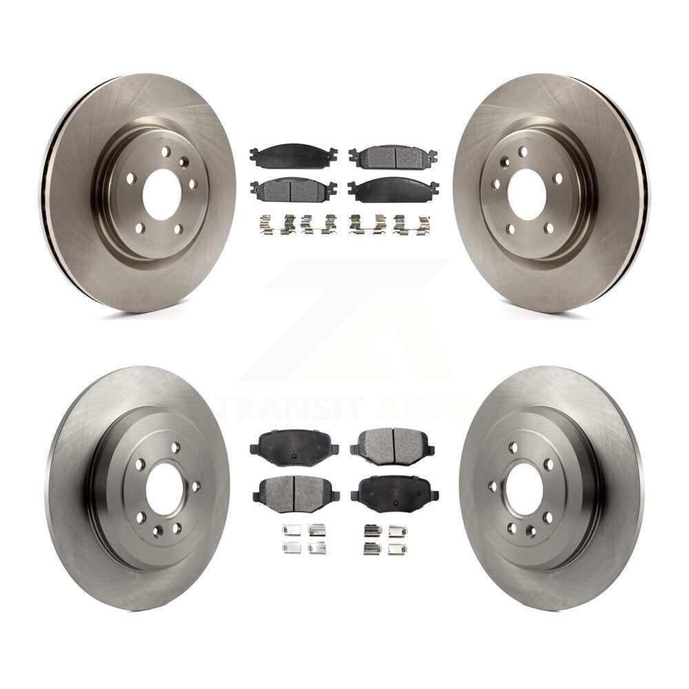 Transit Auto K8T-100962 Disc Brake Kit for 2009-2010 Lincoln MKS - Front and Rear product image