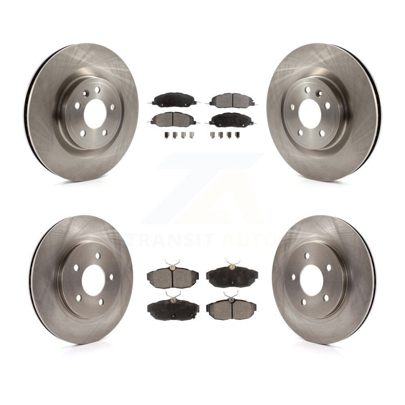 Transit Auto K8T-100968 Disc Brake Kit for 2011-2014 Ford Mustang - Front and Rear product image
