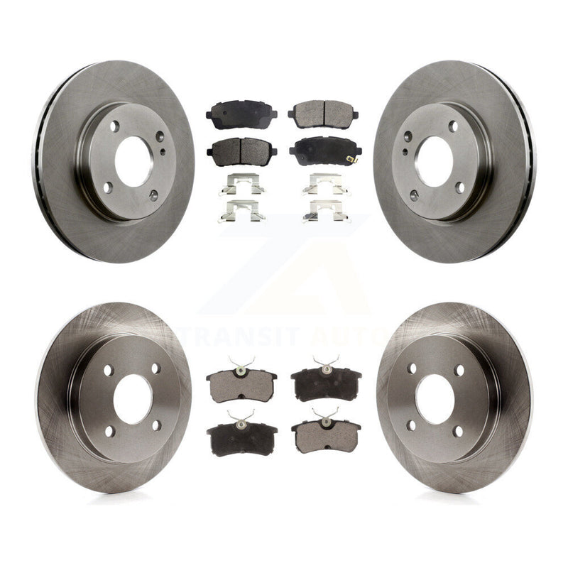 Transit Auto K8T-100969 Disc Brake Kit for 2014-2019 Ford Fiesta - Front and Rear product image