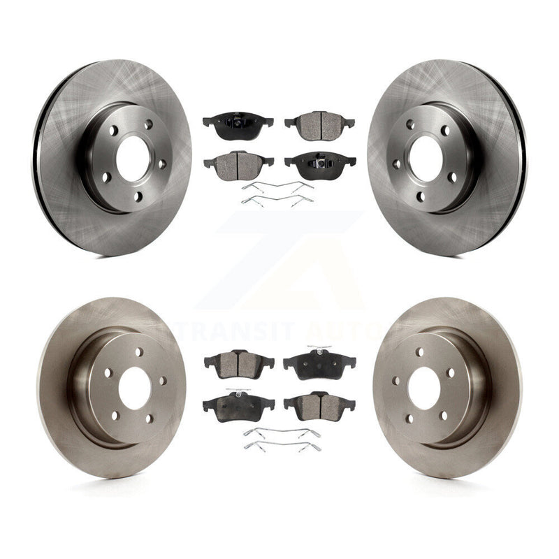 Transit Auto K8T-100971 Disc Brake Kit for 2013-2018 Ford C-Max - Front and Rear product image