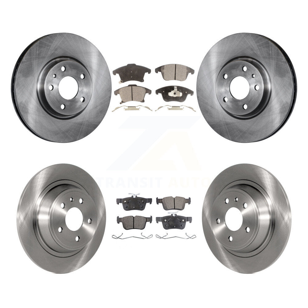 Transit Auto K8T-100975 Disc Brake Kit for 2013-2020 Ford Fusion, Lincoln MKZ - Front and Rear product image