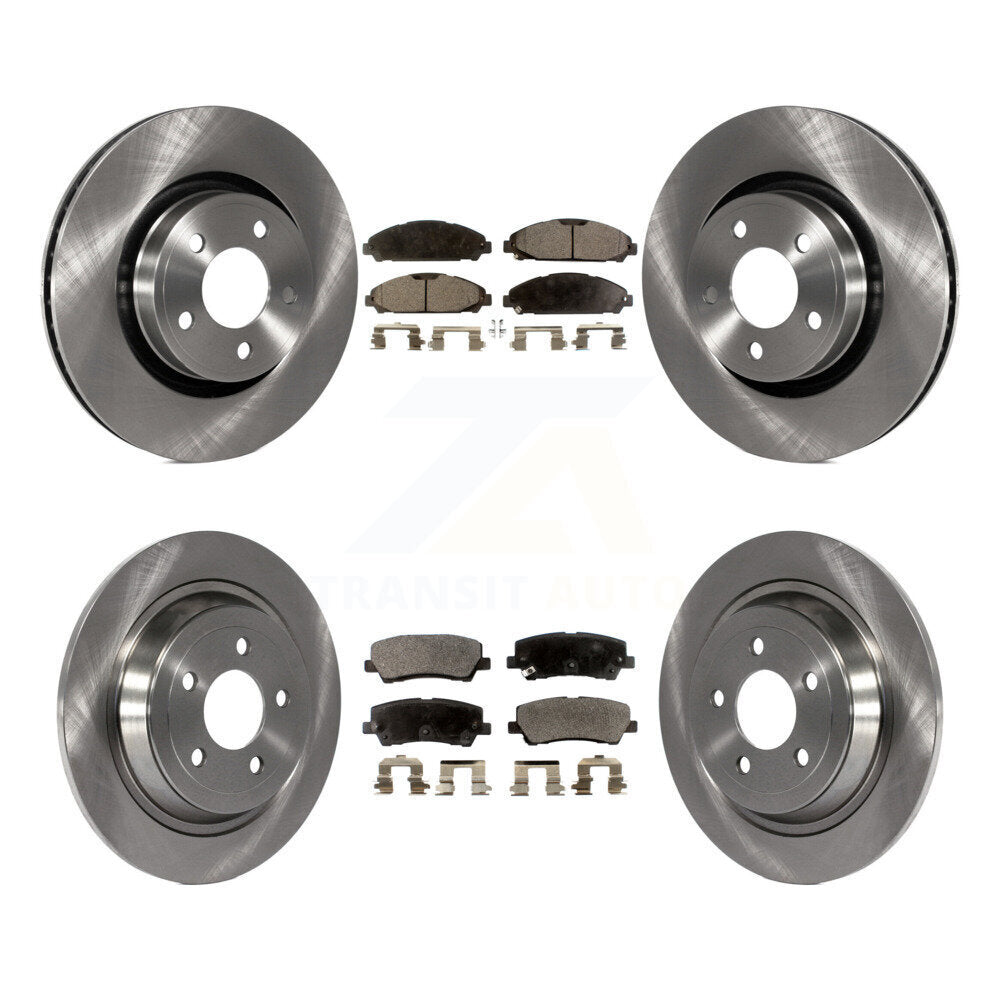 Transit Auto K8T-100981 Disc Brake Kit for 2015-2017 Ford Mustang - Front and Rear product image