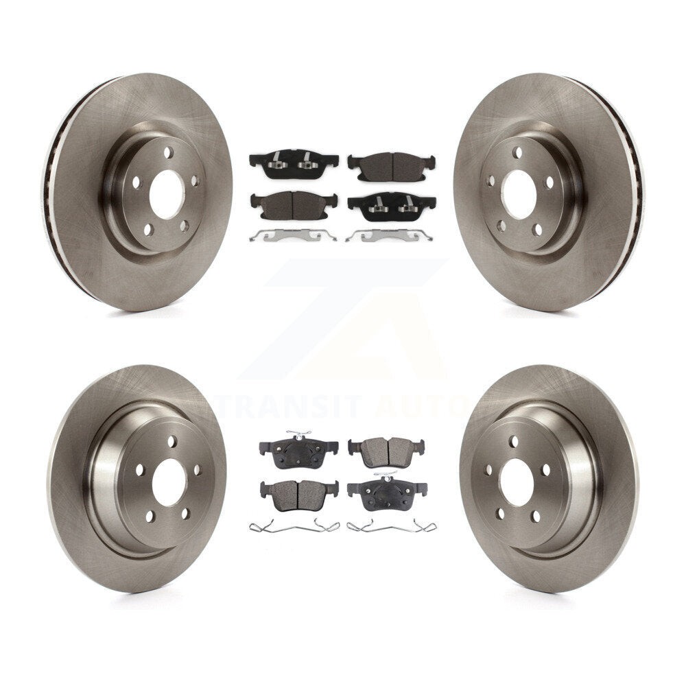 Transit Auto K8T-100982 Disc Brake Kit for 2015-2019 Ford Edge - Front and Rear product image
