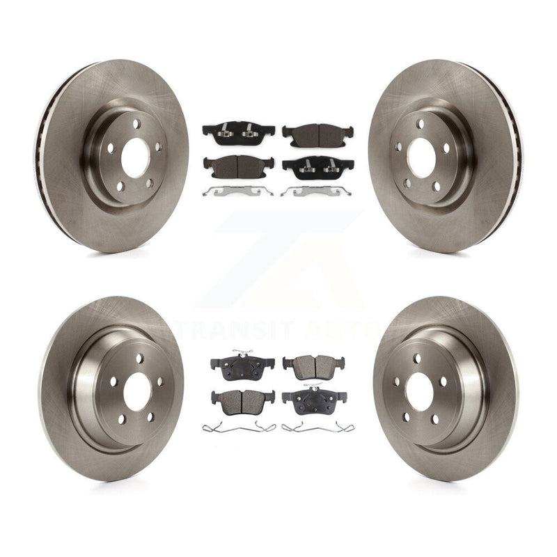 Transit Auto K8T-100982 Disc Brake Kit for 2015-2019 Ford Edge - Front and Rear product image